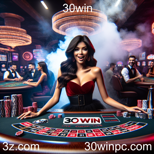 Experimente a Emoção do Cassino ao Vivo no 30win